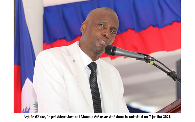 Fin tragique pour le président Jovenel Moïse